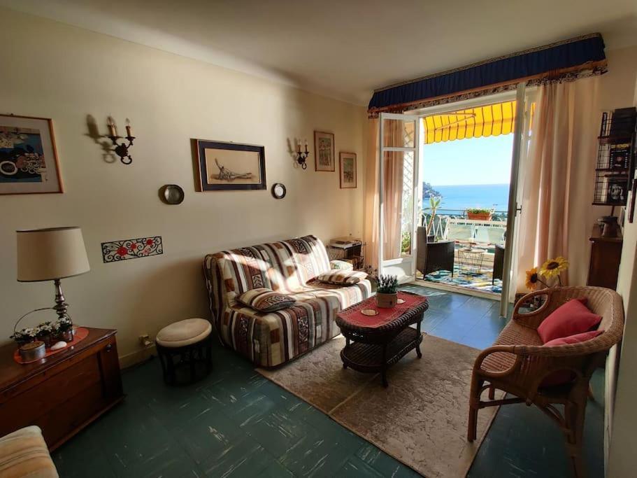 Vintage Flat On Villefranche Bay - Free Car Park Exterior photo