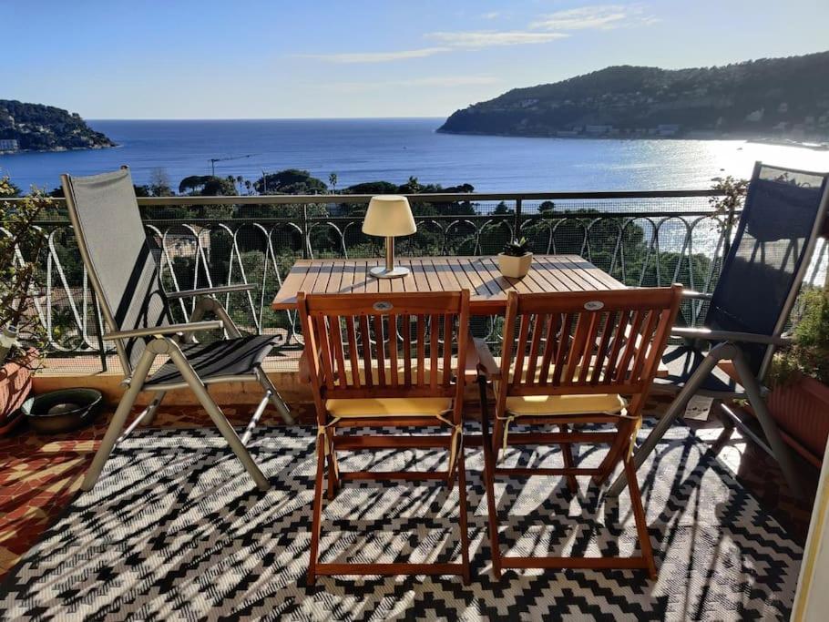 Vintage Flat On Villefranche Bay - Free Car Park Exterior photo