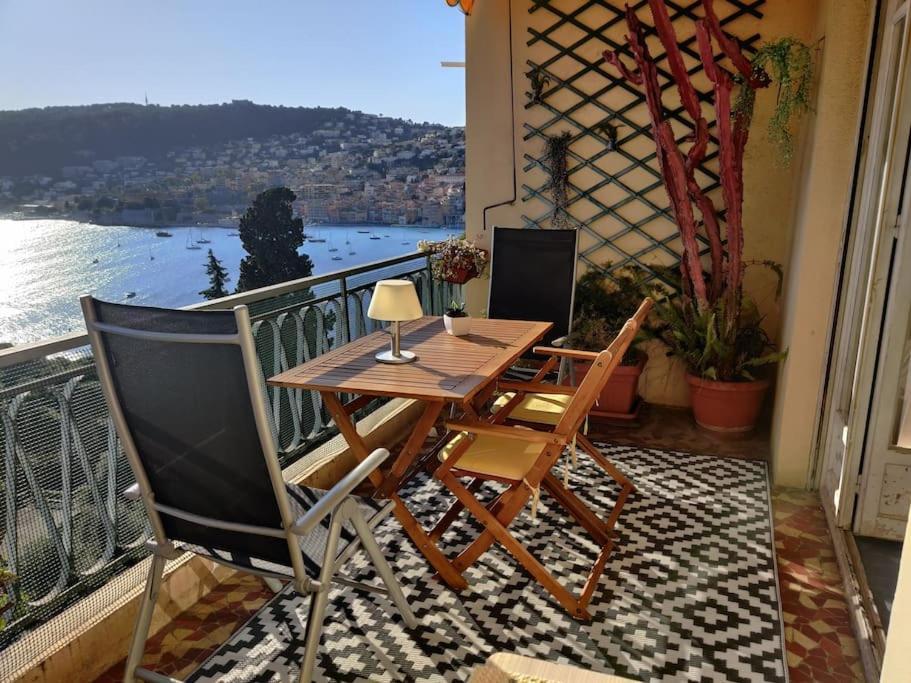 Vintage Flat On Villefranche Bay - Free Car Park Exterior photo