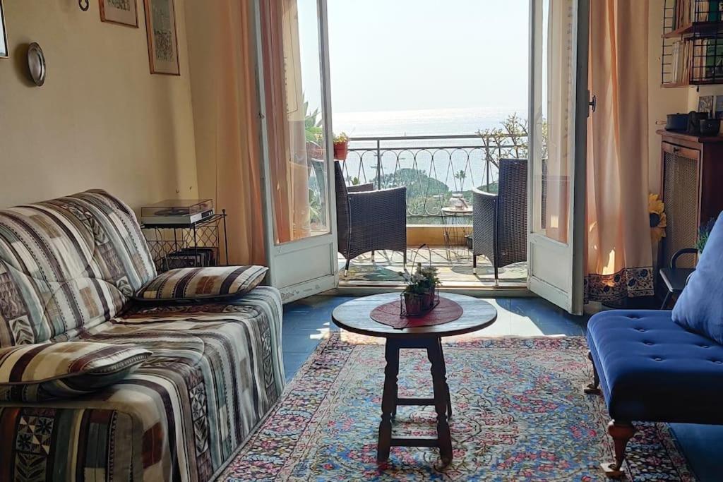 Vintage Flat On Villefranche Bay - Free Car Park Exterior photo