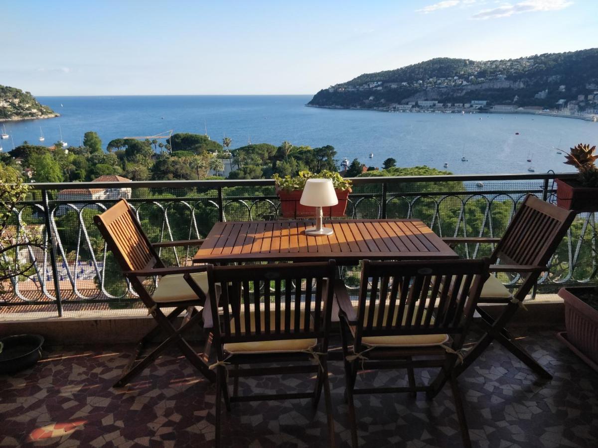 Vintage Flat On Villefranche Bay - Free Car Park Exterior photo