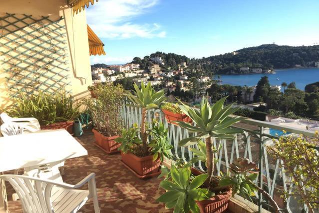Vintage Flat On Villefranche Bay - Free Car Park Exterior photo