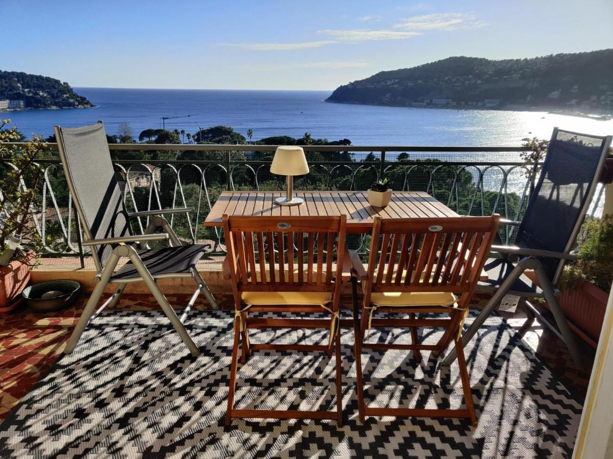 Vintage Flat On Villefranche Bay - Free Car Park Exterior photo