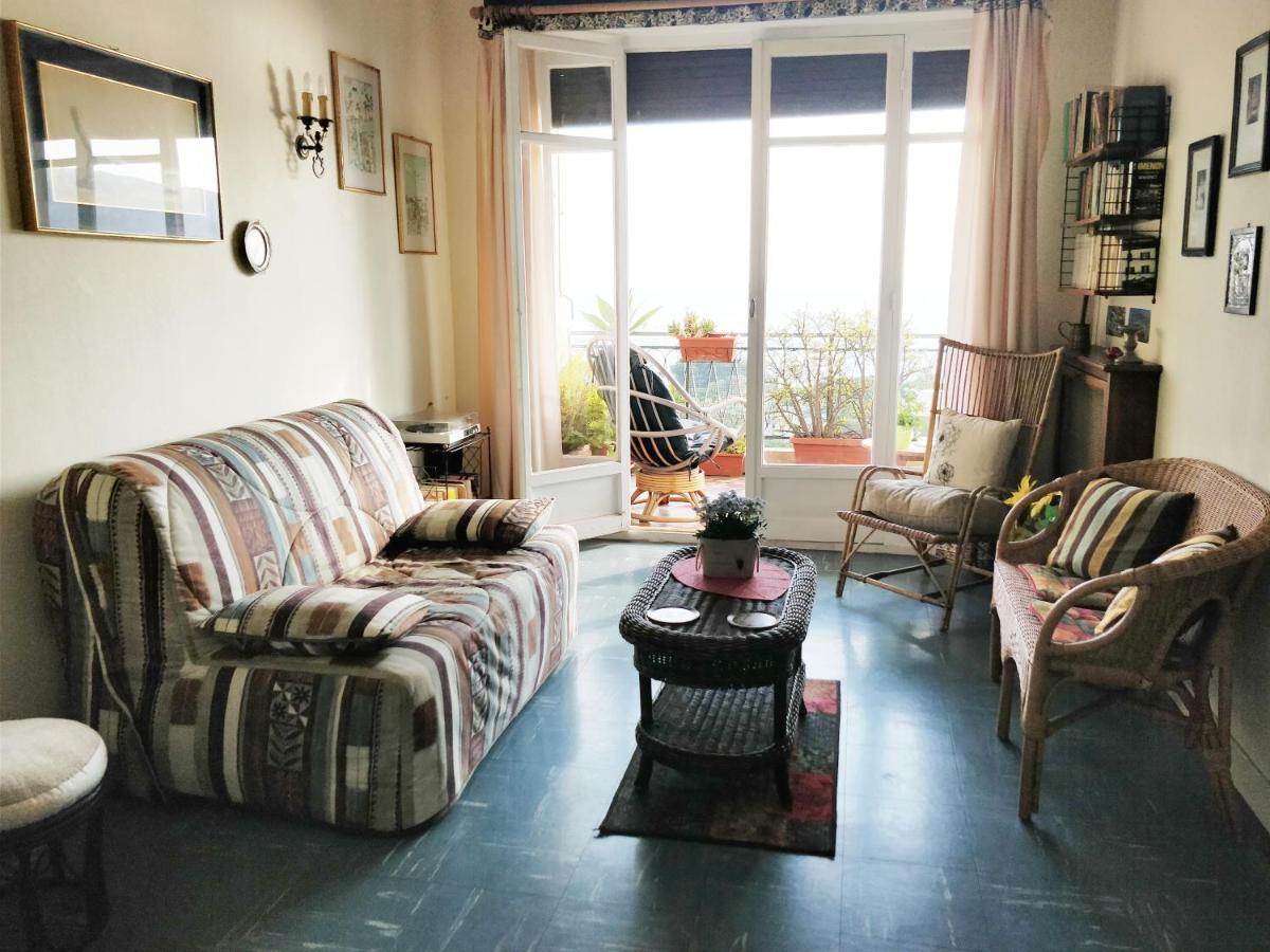 Vintage Flat On Villefranche Bay - Free Car Park Exterior photo